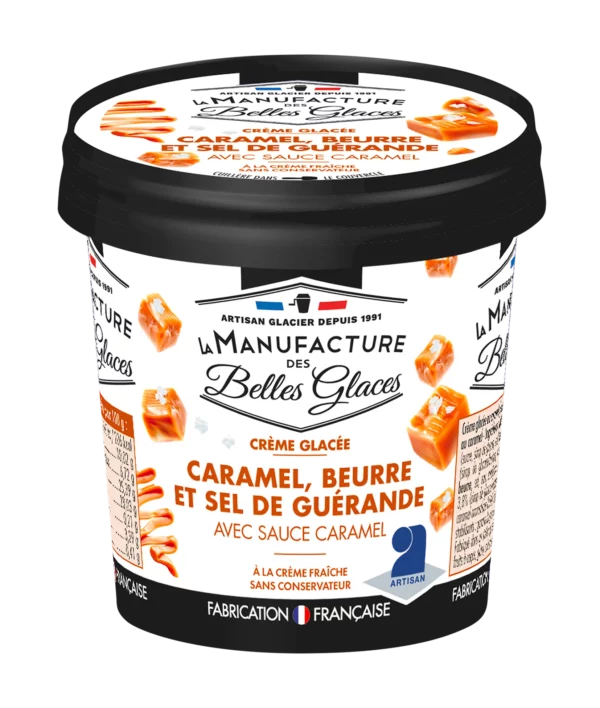 CARAMEL AU BEURRE ET SEL DE GUÉRANDE ET SAUCE CARAMEL