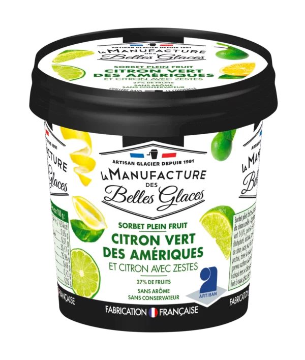 CITRON VERT DES AMÉRIQUES ET CITRON AVEC ZESTES