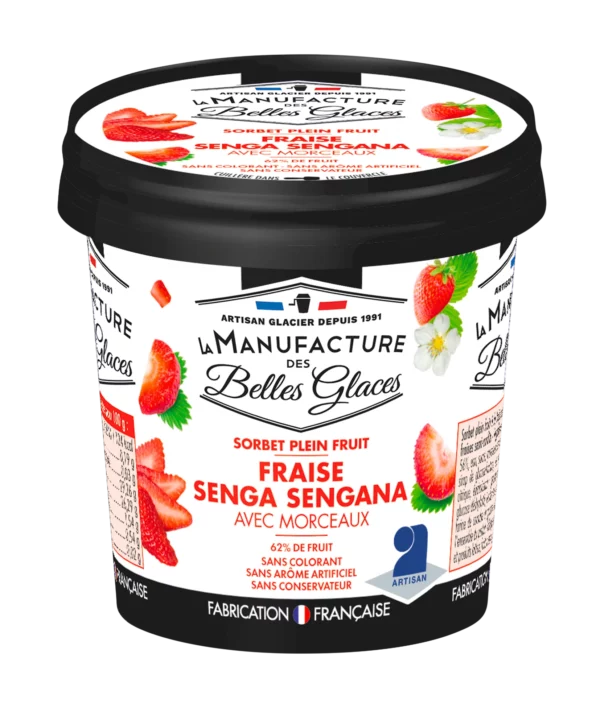 FRAISE SENGA SENGANA AVEC MORCEAUX